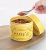 Masala Container Set with Spoon, Airtight Galvanized Iron Spice Box for Kitchen Storage, Yellow