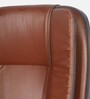Mascotbr Leatherette Executive Chair in Brown Colour