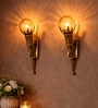 Mashal Wall Light Luster Finish  Set of 2
