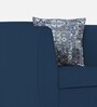 Mason Fabric 1 Seater Sofa In Blue Colour