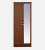 Massif 2 Door Wardrobe With Mirror in Urban Walnut Finish