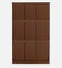 Massif 3 Door Wardrobe With Mirror in Urban Walnut Finish