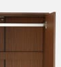 Massif  2 Door Wardrobe in Urban Walnut Finish