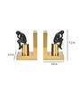 Mastermind Gold Resin Bookend