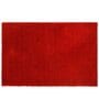 Red Geometric Microfiber 20X32 Inches Anti Skid Door Mats