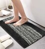 Grey Solid Microfiber 20X32 Inches Anti Skid Door Mats