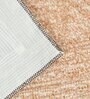Beige Geometric Microfiber 20X32 Inches Anti Skid Door Mats