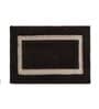 Brown Geometric Microfiber 20X32 Inches Anti Skid Door Mats