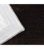 Brown Geometric Microfiber 20X32 Inches Anti Skid Door Mats