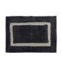 Grey Geometric Microfiber 20X32 Inches Anti Skid Door Mats