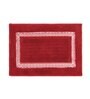 Red Solid Microfiber 20X32 Inches Anti Skid Door Mats