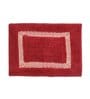 Red Solid Microfiber 20X32 Inches Anti Skid Door Mats