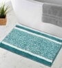 Aqua Solid Microfiber 20X32 Inches Anti Skid Door Mats