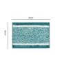 Aqua Solid Microfiber 20X32 Inches Anti Skid Door Mats