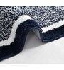 Blue Solid Microfiber 20X32 Inches Anti Skid Door Mats
