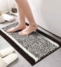 Brown Solid Microfiber 20X32 Inches Anti Skid Door Mats