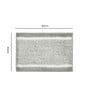 Grey Solid Microfiber 16X24 Inches Anti Skid Door Mats