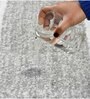 Grey Solid Microfiber 16X24 Inches Anti Skid Door Mats