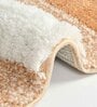Beige Abstract Microfiber 16X24 Inches Anti Skid Door Mats