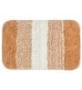Beige Abstract Microfiber 16X24 Inches Anti Skid Door Mats