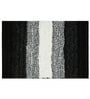 Black Abstract Microfiber 20X32 Inches Anti Skid Door Mats