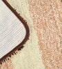 Brown Abstract Microfiber 16X24 Inches Anti Skid Door Mats
