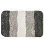 Grey Abstract Microfiber 16X24 Inches Anti Skid Door Mats