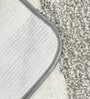 Grey Abstract Microfiber 16X24 Inches Anti Skid Door Mats
