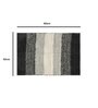 Light Grey Abstract Microfiber 20X32 Inches Anti Skid Door Mats