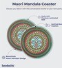 MIX Premium MDF Big Coaster with Mandala Art