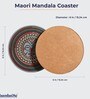 MIX Premium MDF Big Coaster with Mandala Art
