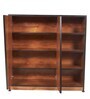 Matchbox 2 Door Shoe Cabinet in Teak Colour