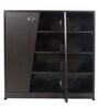 Matchbox 2 Door Shoe Cabinet in Wenge Colour