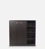 Matchbox 2 Door Shoe Cabinet in Wenge Colour
