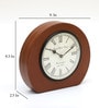 Matilda Mango Wood Brown Modern Wall Clock