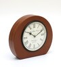 Matilda Mango Wood Brown Modern Wall Clock