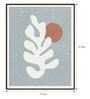 Matisse Homage Grey Paper Framed Floral Art Print Set of 3