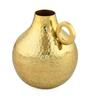 Matki Shaped Gold Aluminium Vase