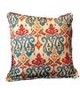 Matmee And Beige Printed 16 X 16 Inches Cushion Cover Matmee And Beige Printed 16 X 16 Inches Cushion Cover