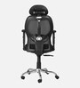 Matrix Breathable Mesh Ergonomic Chair in Black Colour with headrest