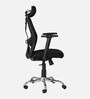 Matrix Breathable Mesh Ergonomic Chair in Black Colour with headrest