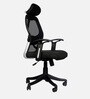 Matrix Breathable Mesh Ergonomic Chair in Black Colour with Headrest