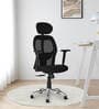 Matrix Breathable Mesh Ergonomic Chair in Black Colour with headrest