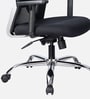 Matrix Breathable Mesh Ergonomic Chair with Headrest in Black Colour