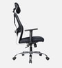 Matrix Breathable Mesh Ergonomic Chair with Headrest in Black Colour