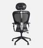 Matrix Breathable Mesh High Back Ergonomic Chair In Black Colour With Headrest