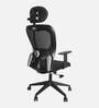 Matrix Breathable Mesh High Back Ergonomic Chair In Black Colour With Headrest