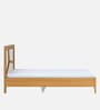 Matrix King Size Bed In Urban Teak & White Colour