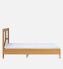 Matrix Queen Size Bed In Urban Teak & White Colour
