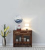 Ulyano Sheesham Wood Crockery Unit in Scratch Resistant Rustic Teak Finish